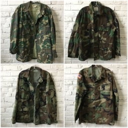 Military Camouflage (camo) Shirt Shacket by the bundle 1/2 PRICE SALE